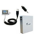 thumbnail image 1 of Gomadic High Capacity Rechargeable External Battery Pack suitable for the Sony Nav-U NV-U70 - Portable Charger with TipExchange Technology, 1 of 4