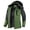 Green, variant on Gealkoca Men's Heavyweight Insulated Winter Parka – Waterproof Windproof Snow Coat with Sherpa Lining & Detachable Hood, Outdoor Hiking Jacket with Zipper Pockets (M-6XL)