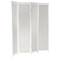 thumbnail image 3 of Red Lantern 6 ft. Tall White Shutter Room Divider - 4 Panel Freestanding, 3 of 6