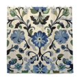 thumbnail image 2 of Yayeee Shower Curtain with Hooks 72"x72" Waterproof Fabric Bathroom Hanging Decor, Blue Floral, 2 of 5