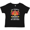 thumbnail image 3 of Inktastic Thanksgiving I'm Thankful Because I'm Gonna Be a Big Brother Boys or Girls Baby T-Shirt, 3 of 5