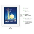 thumbnail image 2 of 1939 New York World’s Fair - The World of Tomorrow - Vintage Travel Poster by Joseph Binder - Fine Art Rolled Canvas Print 11in x 14in, 2 of 4