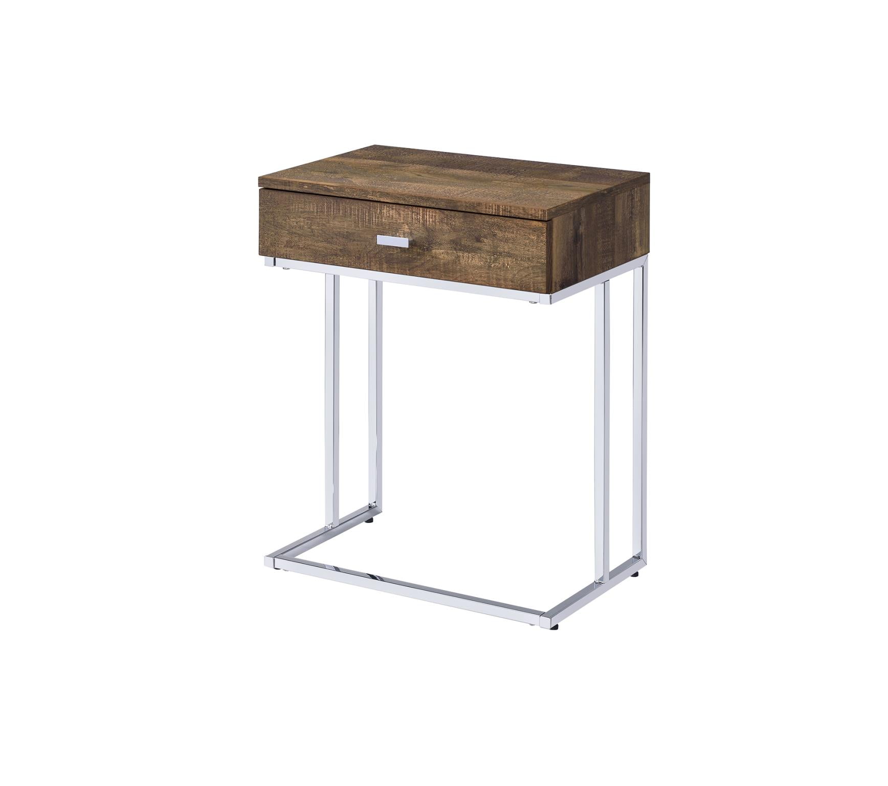 Myco Furniture Chloe Accent Table, Brown