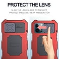thumbnail image 3 of Compatible with iPhone 13 Pro Case 6.1 inch 2021, Outdoor Heavy Duty Aluminum Metal Case with Screen Protector Camera Cover Rugged Military Shockproof Case for iPhone 13 Pro, 3 of 8
