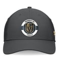 thumbnail image 2 of Men's Fanatics Charcoal Vegas Golden Knights Authentic Pro Training Camp Flex Hat, 2 of 4