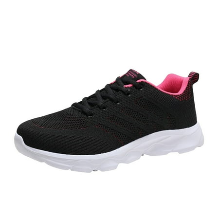 

Sneakers for Women Womens Shoes Summer Lightweight Mesh Casual Travel Shoes Sneakers Non Slip Running Shoes Womens Sneakers Pu Red 39