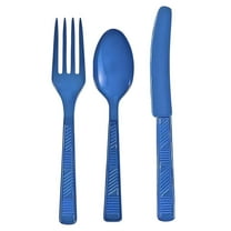 Disposable Blue Combo Cutlery Set:48CT