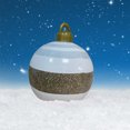 thumbnail image 5 of SDJMa Light Up PVC Inflatable Christmas Ball 23.6" Remote Inflatable Christmas Ball Glowing in The Dark Large Inflatable Decorated Ball for Christmas Yard Decoration,Indoor Outdoor Lawn Decor, 5 of 8