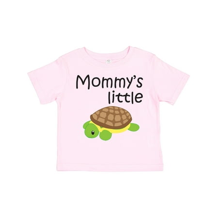Inktastic Mommy s Little Turtle Boys or Girls Toddler T-Shirt