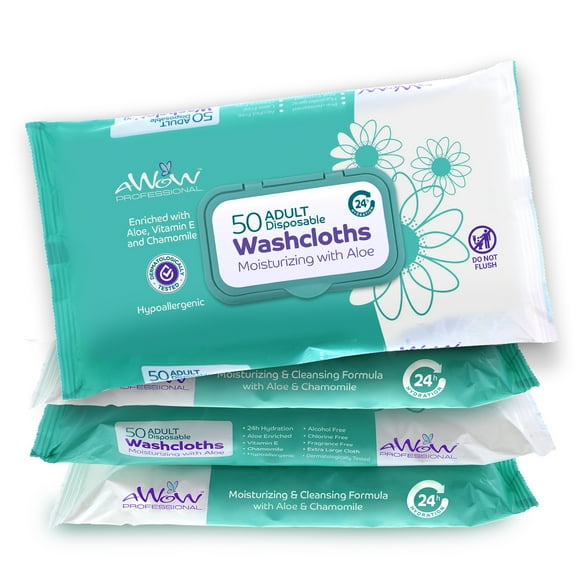 Disposable Washcloths Adults