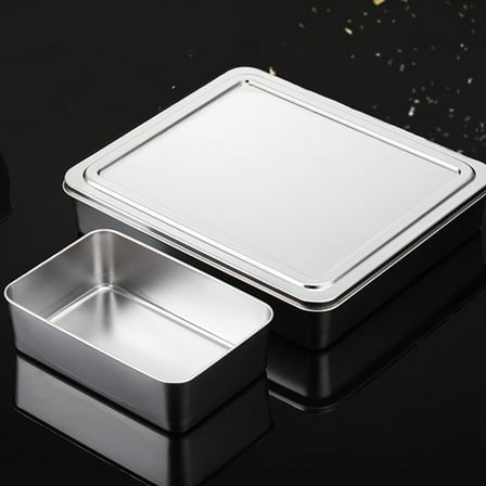 Niceauty 2pcs Loaf Pans for Baking Stainless Steel Bread Baking Pan