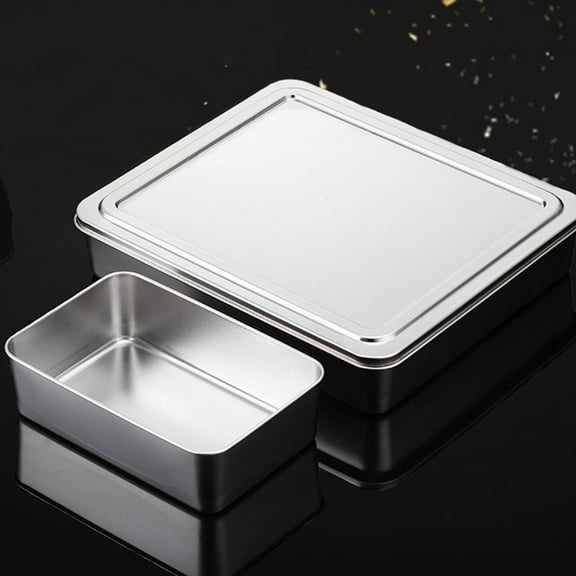 Niceauty 2pcs Loaf Pans for Baking Stainless Steel Bread Baking Pan
