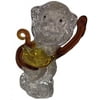 It's Ridic! Cute Crystal Monkey Figurine (Brown)