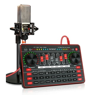 Podcast Equipment Bundle, Donner Podcast Starter Kit with 6.35mm  Microphone, Multifunction Podcast Mixer with Audio Interface for Live  Streaming