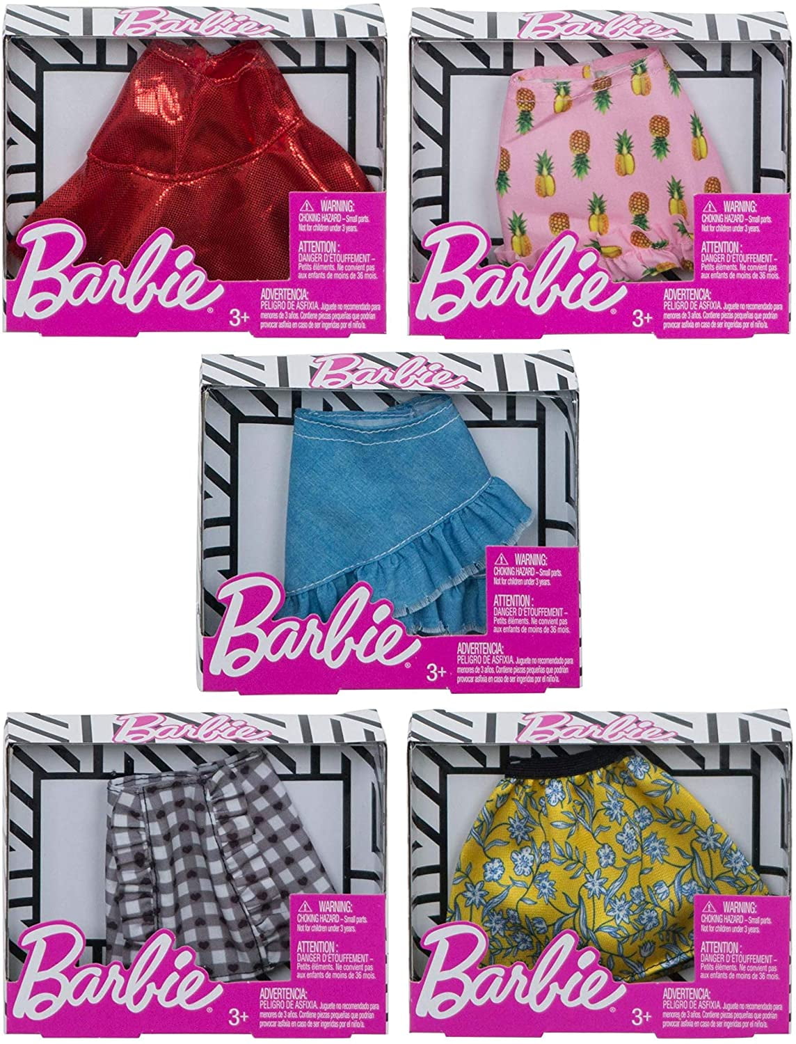barbie doll skirts