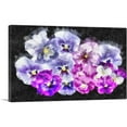 thumbnail image 1 of ARTCANVAS Purple Flowers Home decor Canvas Art Print - Size: 40" x 26" (0.75" Deep), 1 of 9