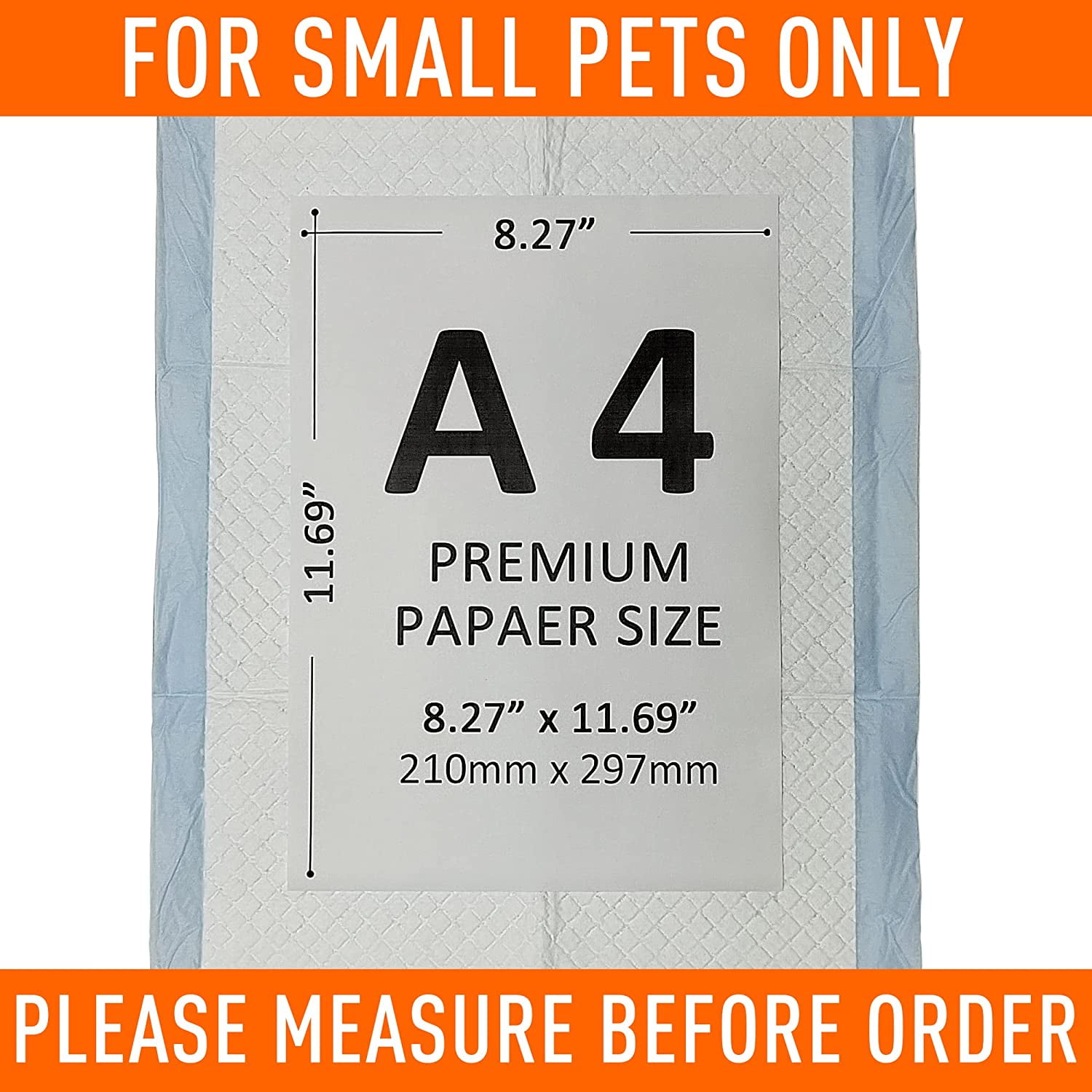 Dog and Puppy Training Pads,Potty Pads, Dog Pads Diapers Leak-Proof 6-Layer Pee Pads with Thicker Materials with Quick-Dry Surface for Potty Training - S Size for Small Dogs Pee Pads