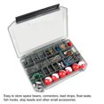 thumbnail image 3 of LNGOOR Large Capacity Lure Bait Storage Box - Portable Fishing Tackle Organizer with Removable Insert and Hooks, 3 of 7