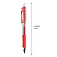 thumbnail image 4 of Retractable Ink Gel Pens Quick Dry 3mm Large Capicity Fine Point Rolling Ball Gel Pens Red, 4 of 8