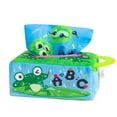 thumbnail image 2 of OEFNTAC Toys Baby Tissue Box Toy with Teether Soft Stuffed Sensory Play 10 Color Scarves Crinkle Paper Educational Infant Toy 7.5x4.3x4.3 Inch Baby Toys, 2 of 9