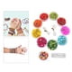 thumbnail image 4 of 1 juego de cuentas de plástico de colores para hacer pulseras, ideal para niños y adolescentes. 10 cuerdas de cuentas de caja., 4 of 9
