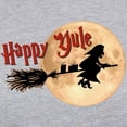 thumbnail image 3 of CafePress - Happy Yule Women's Baseball T Shirt - Womens Baseball Tee, 3 of 4
