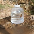 thumbnail image 5 of 4 Gallon Water Container with Tap BPA Free Portable Water Storage Tank for Camping Hiking Outdoor Sports, Clear Water Jug with Handle Drinking Water Tank for Emergency Preparedness and Travel, 5 of 5