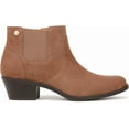 thumbnail image 2 of Vionic Women's Finn Ankle Bootie Hazelnut Suede 9.5W, 2 of 5
