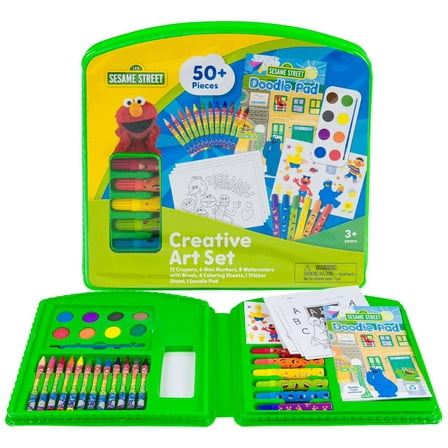 Sesame Street Creative Art Set [50  Pieces]