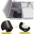 thumbnail image 4 of Aivituvin Wooden Chicken Coop with Run Rabbit Hutch Bunny Cage for Small Animals Indoor, 4 of 8