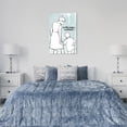 thumbnail image 2 of Wynwood Studio Prints Mother and Son Typography and Quotes Family Quotes and Sayings Wall Art Canvas Print Green 24x36, 2 of 3