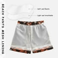 thumbnail image 5 of Deep Red and White Flowers Boys Swim Trunks Quick Dry Boy Swim Shorts for 3-14 Years, 5 of 8