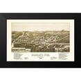 thumbnail image 2 of Norris 24x16 Black Modern Framed Museum Art Print Titled - Hurley Wisconsin - Norris 1886, 2 of 5