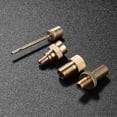 thumbnail image 3 of Bomba convertidora de bicicleta Dunlop Schrader Presta Valve Ventil Adapter Set 4pcs FLhrweasw Nuevo, 3 of 6