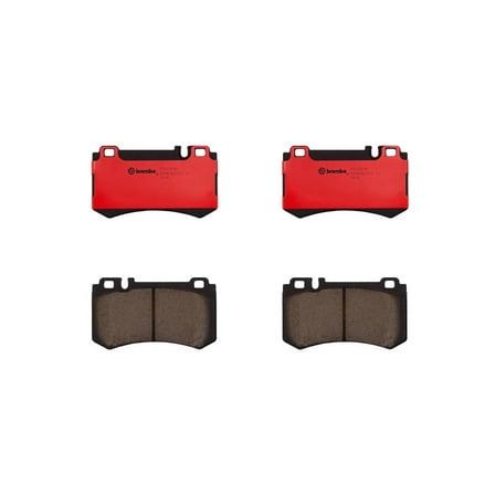 Brembo P50061N NAO BRAKE PADS Fits select: 2003-2006 MERCEDES-BENZ SL 55 AMG, 2006 MERCEDES-BENZ CLS 55 AMG