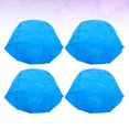 thumbnail image 4 of 20 gorros médicos desechables de tela no tejida, resistentes al polvo y a la intemperie (azules), 4 of 8