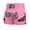 Pink, variant on zeranth Boxing Shorts Anti-friction High Elasticity Breathable Muay Thai Cord Design Kickboxing Shorts for Men