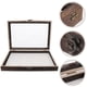 thumbnail image 3 of 1 Set Wooden Display Box Specimen Box Butterflies Specimen Display Box with Mat, 3 of 4