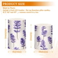 thumbnail image 6 of Yayeee Flameless Candles with Remote Flickering Battery Operated Multi Color Changing, Lavender Pattern, 6 of 7