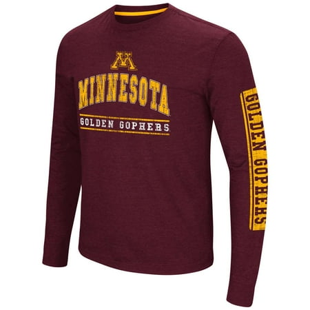 - Minnesota Golden Gophers Colosseum Sky Box L/S T-Shirt - Arch Print