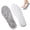 Gray, variant on 2 Pairs Memory Foam Insoles for Men Women, 4D Cloud Cushion Shoe Inserts with Arch Support, Trim-to-Fit Comfortable Insoles