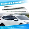 thumbnail image 3 of 1 Set Window Weatherstrip Trim Seal Belt Fit for Honda CR-V 2012-2016 72450-T0G-A01 Silver Tone, 3 of 6