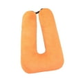 thumbnail image 3 of Cojín De Viaje Para Asiento Trasero De Coche Para Viajes Por Carretera, Viajes De Larga Distancia, Color Naranja, 3 of 9