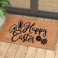 thumbnail image 1 of Puntoco Easter Doormat Happy Easter Home Decorations Non-Slip Welcome Mats for Front Door, Indoor Outdoor Funny Rug for Home Kitchen, 1 of 1