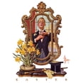 thumbnail image 2 of Art.com Primping in Mirror,April 11, 1936 Giclee Print by Joseph Christian Leyendecker, 24" x 32", 2 of 4
