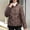 Coffee2, variant on Zedker Puffer Jacket for Women Oversized Coats Winter Padded Down Jackets Zip Up Outerwear,Plus Size Black L