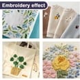 thumbnail image 5 of 4 Sheets Sun Moon Water Soluble Embroidery Stabilizers 11.69x8.27 Inches Stick and Stitch Embroidery Paper Adhesive Embroidery Transfer Paper for Shirts Coats Bags, 5 of 7