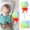 A, variant on Candy Lollipop Shape Pillow Cute Cushion for Bedroom and Living Room Decorative and Comfortable Pillow Ideal for Kids and Adults