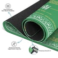 thumbnail image 3 of Green Mahjong Mat with Rules, 31.5*31.5in Anti Slip American Mahjong Mat for Table, Noise Reduction, Neoprene Mah jongg Mats with Carrying Bag & 3 Dices, Mahjong Supplies Gift, Board Tile Games Mats, 3 of 7