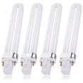 thumbnail image 2 of 1/4 piezas 9W Lámpara UV para decoración de uñas Secador de uñas electrónico Bombilla UV Luz ultravioleta en forma de U, 2 of 6